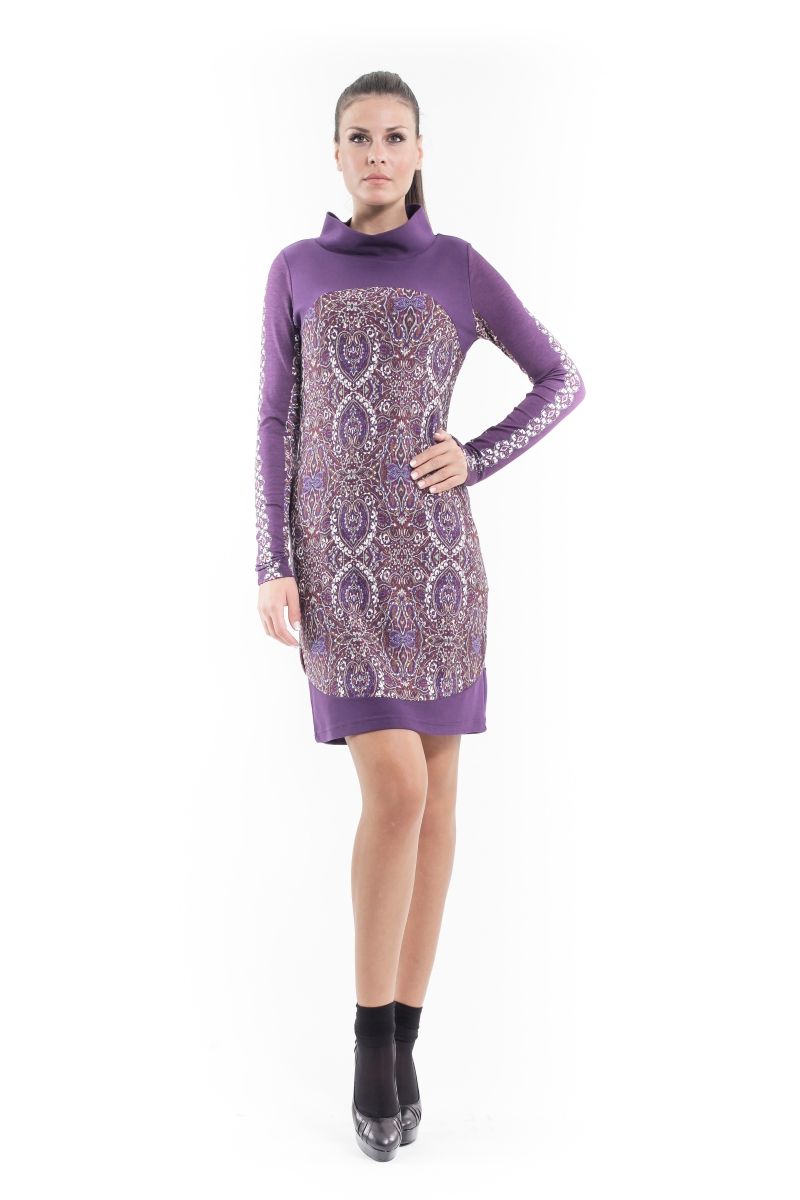 Gerade gedrucktes Minikleid