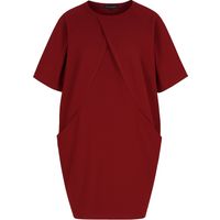 Relaxed-Fit-Kleid aus schwerem Jersey aus Baumwolle und Elastan