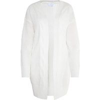 usha Langer Cardigan Damen weiss