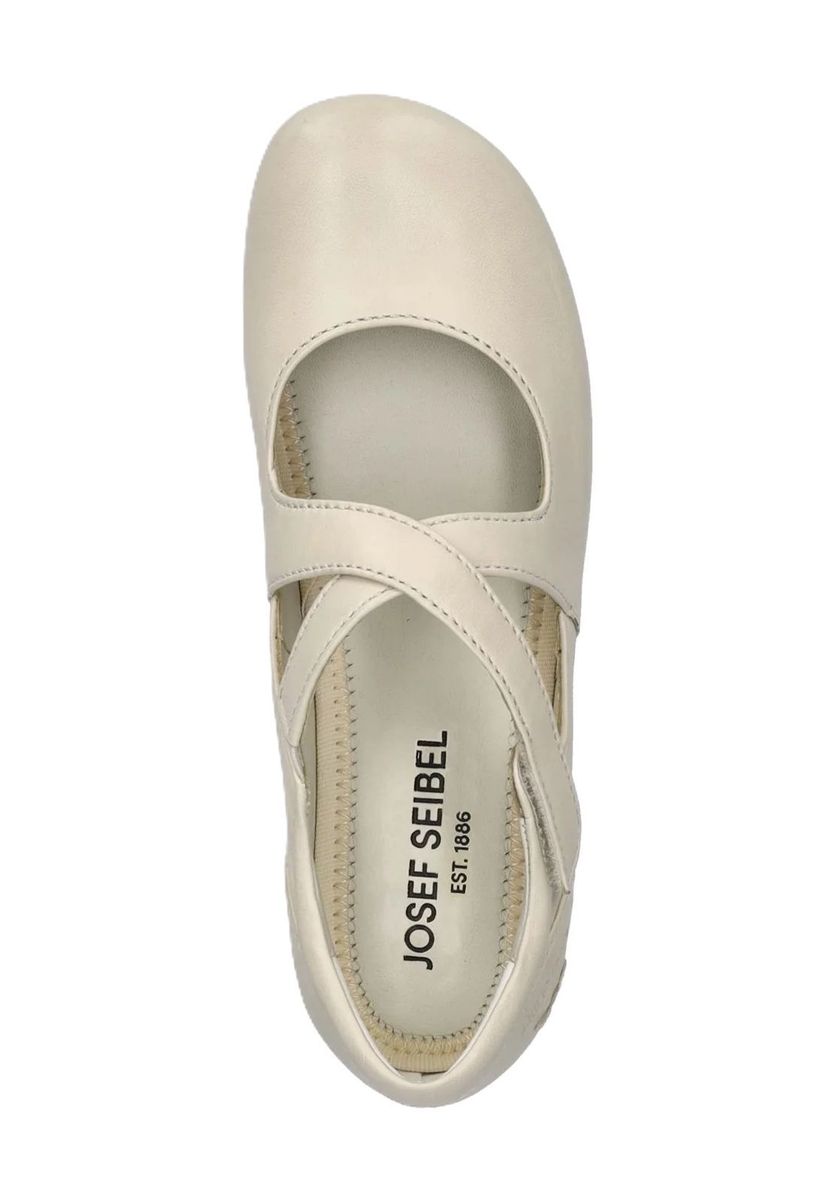 Klassischer Mary Jane Ballerina aus Leder