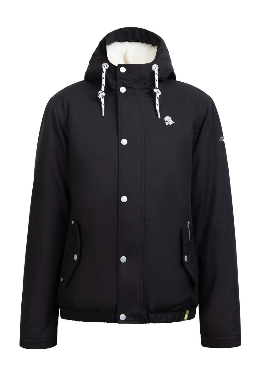 Schmuddelwedda Winterjacke Herren schwarz