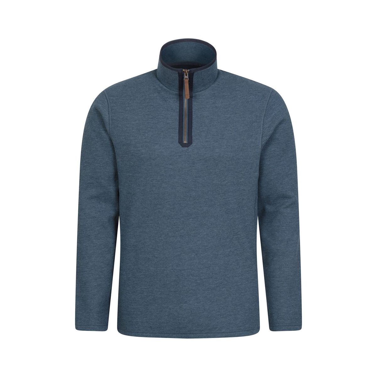 Mountain Warehouse Herren Beta Kontrast Zip Top (Hellblau)
