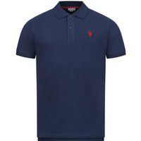U.S. Polo Assn. Herren Basic Poloshirt kurzarm mit Stretchkomfort