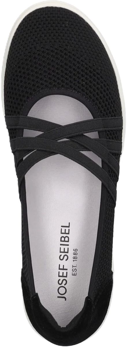 Mary Jane Ballerina Flats mit Mesh