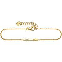cai Armband 925/- Sterling Silber vergoldet Zirkonia Love