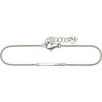 cai Armband 925/- Sterling Silber rhodiniert Zirkonia 15+3cm