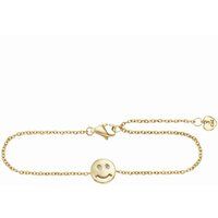 cai Armband 925/- Sterling Silber vergoldet Zirkonia Smile