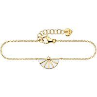 cai Armband 925/- Sterling Silber bicolor Zirkonia
