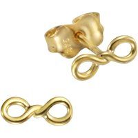 Celesta Gold Ohrstecker 375 Gelbgold Infinity Zeichen