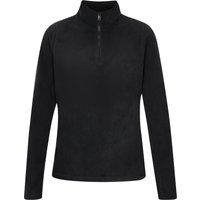 Faina Fleecepullover Damen schwarz