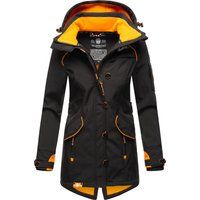 Marikoo Damen Softshelljacke – Soulinaa, wasserdicht mit abnehmbarer Kapuze