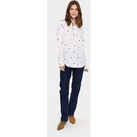 Langarm - Hemd Oversize fit Ice Titan Harts white