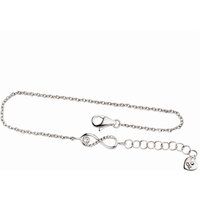 cai Armband 925/- Sterling Silber rhodiniert Zirkonia