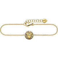 cai Armband 925/- Sterling Silber vergoldet Zirkonia