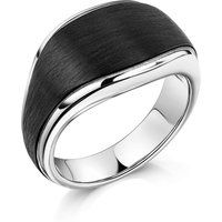 Zeeme Stainless Steel Ring Edelstahl/PVD schwarz