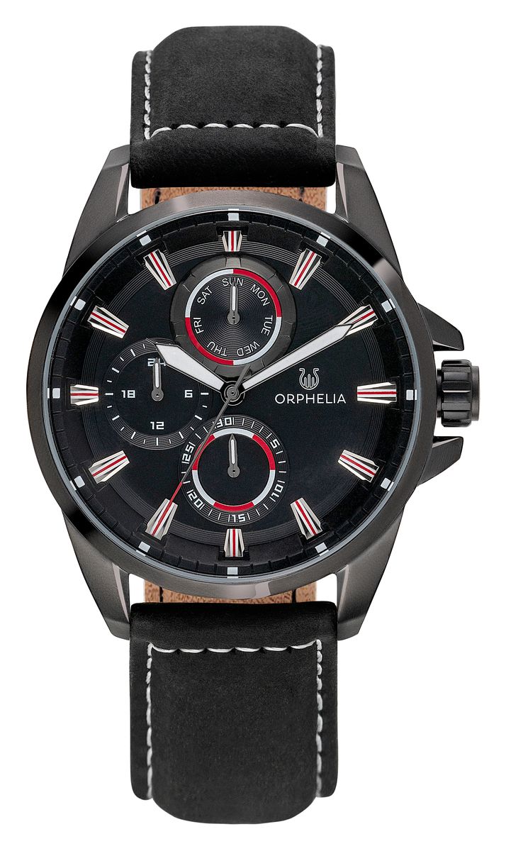 Orphelia Eddington Herren-Armbanduhr OR71900, schwarz