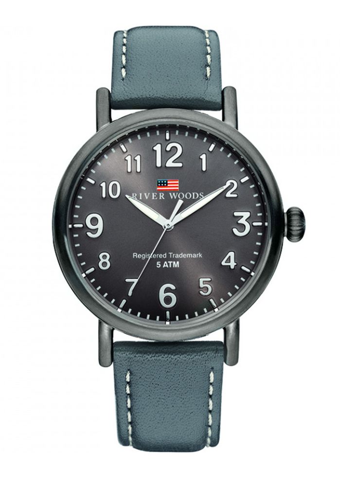 River Woods Sacramento Grau Herren Armbanduhr RW420005
