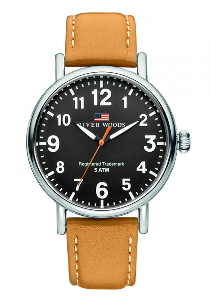River Woods Sacramento Braun Herren Armbanduhr RW420020