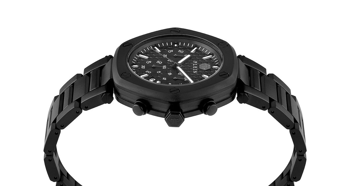 Moderne Geometrische Chronographen-Armbanduhr