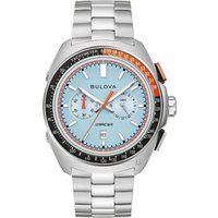 Bulova Racer Chronograph Silber Herren Armbanduhr 98B432