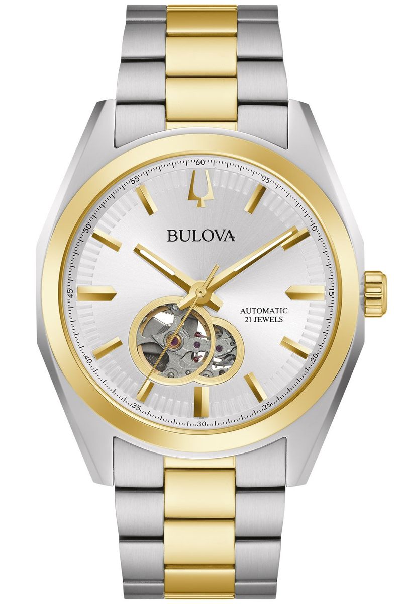 Bulova Surveyor Mehrfarbig Herren Armbanduhr 98A284
