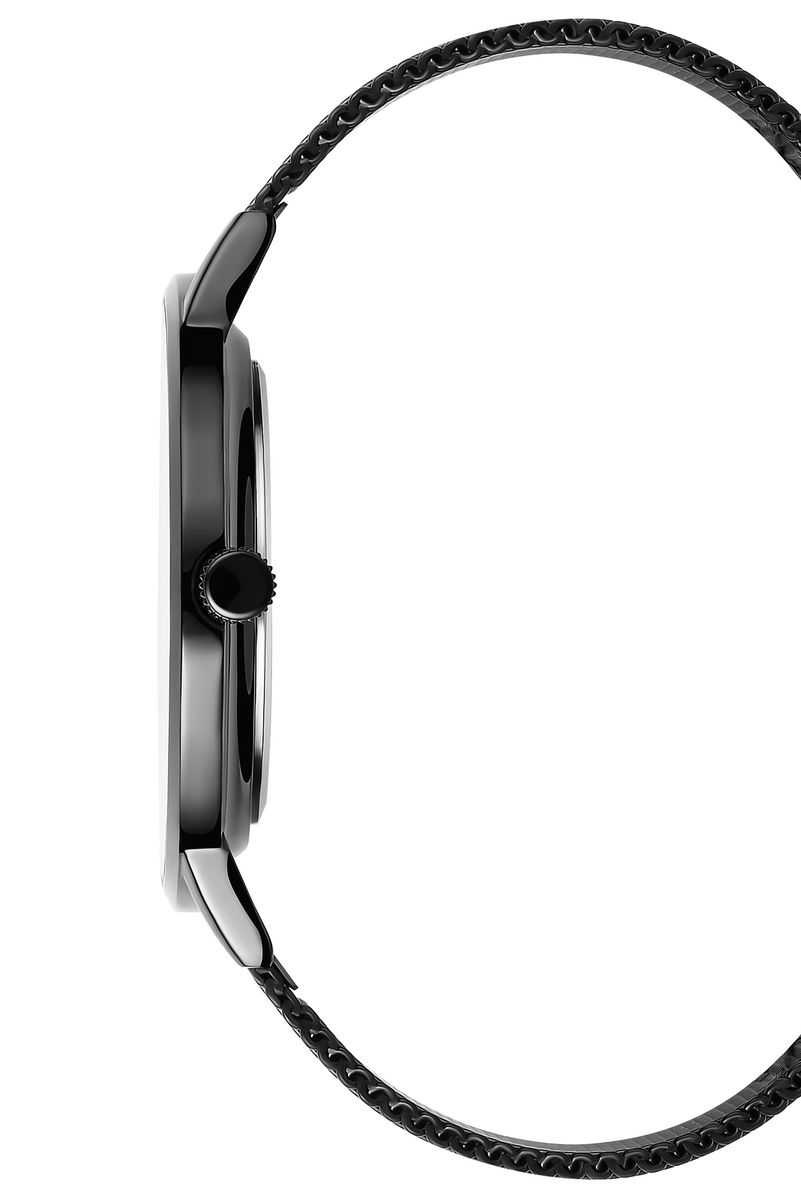 Minimalistische Analoge Mesh-Armbanduhr