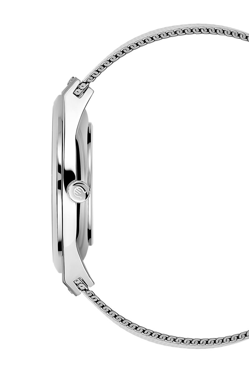 Multi-Zifferblatt Armbanduhr mit Mesh-Band