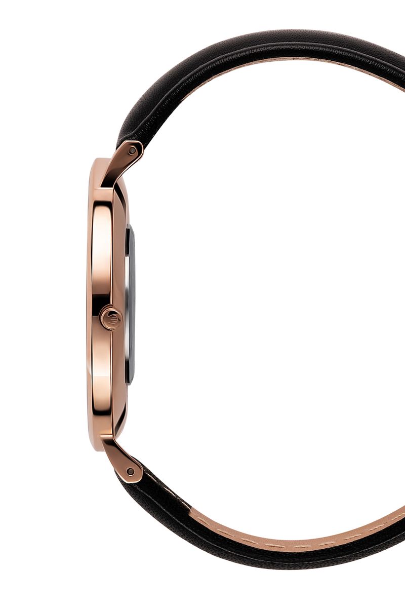 Elegante flache Analoge Armbanduhr