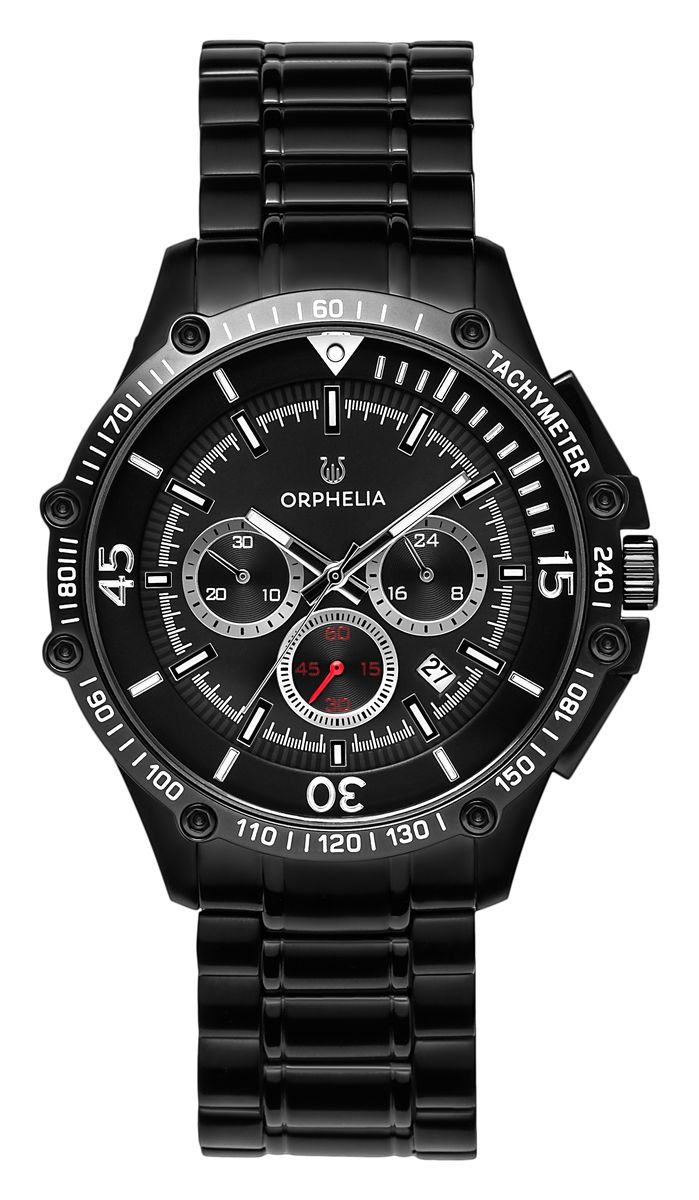 Orphelia Frenetic Herren-Armbanduhr, schwarz, OR82813