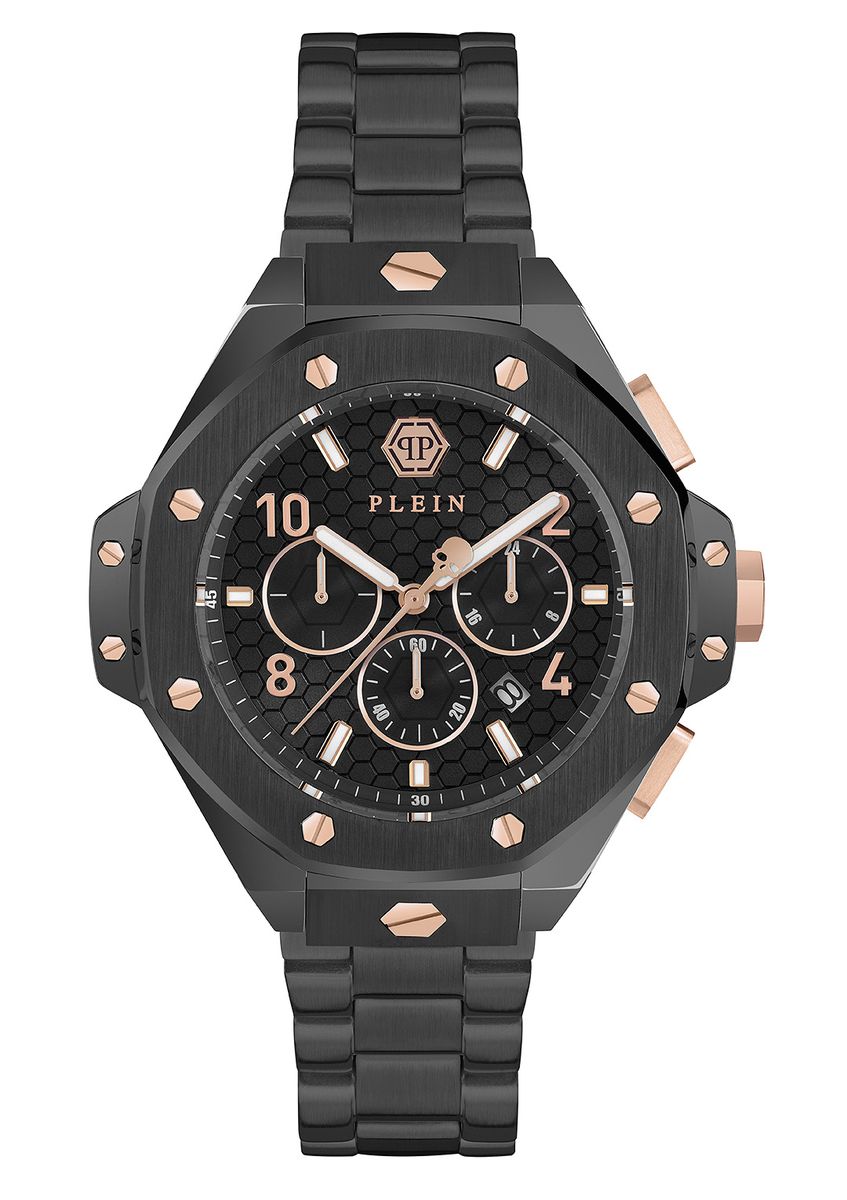 Philipp Plein Plein Chrono Royal Herrenuhr Schwarz PWPRA0424