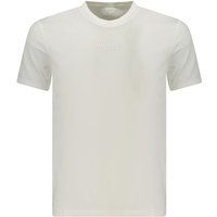 Guess Jeans Weißes Baumwoll-T-Shirt für Herren