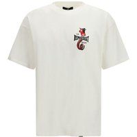 Represent Weißes Baumwoll-T-Shirt