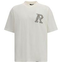 Represent Weißes Baumwoll-T-Shirt