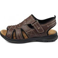Leichte, lässige Sandalen für Herren in Marineblau mit offener Zehenpartie
