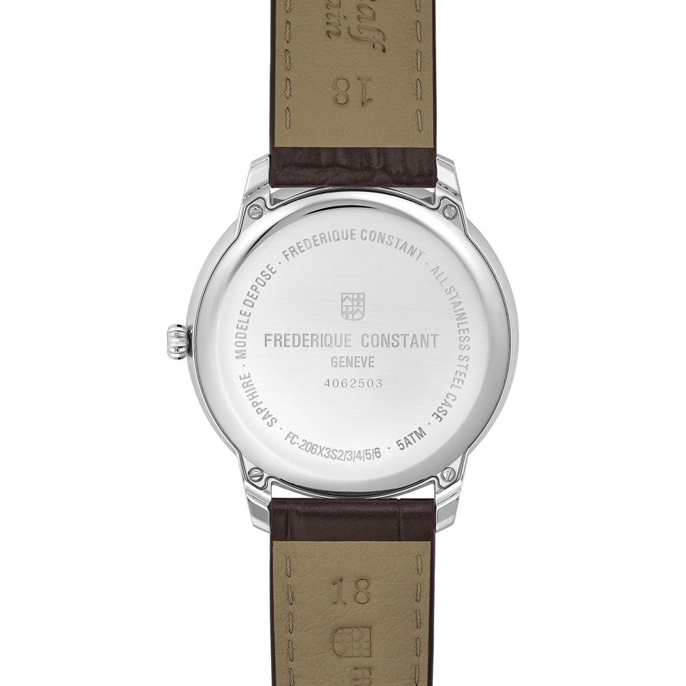 Elegante Moneta Mondphasen-Armbanduhr