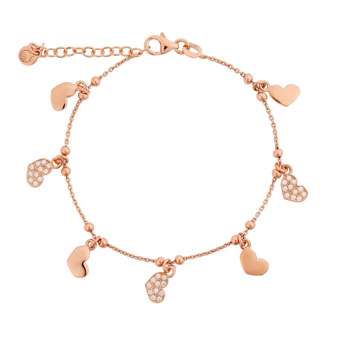Orphelia 'Elisa' Damen-Armband aus 925er Sterlingsilber - Rosé ZA-7381