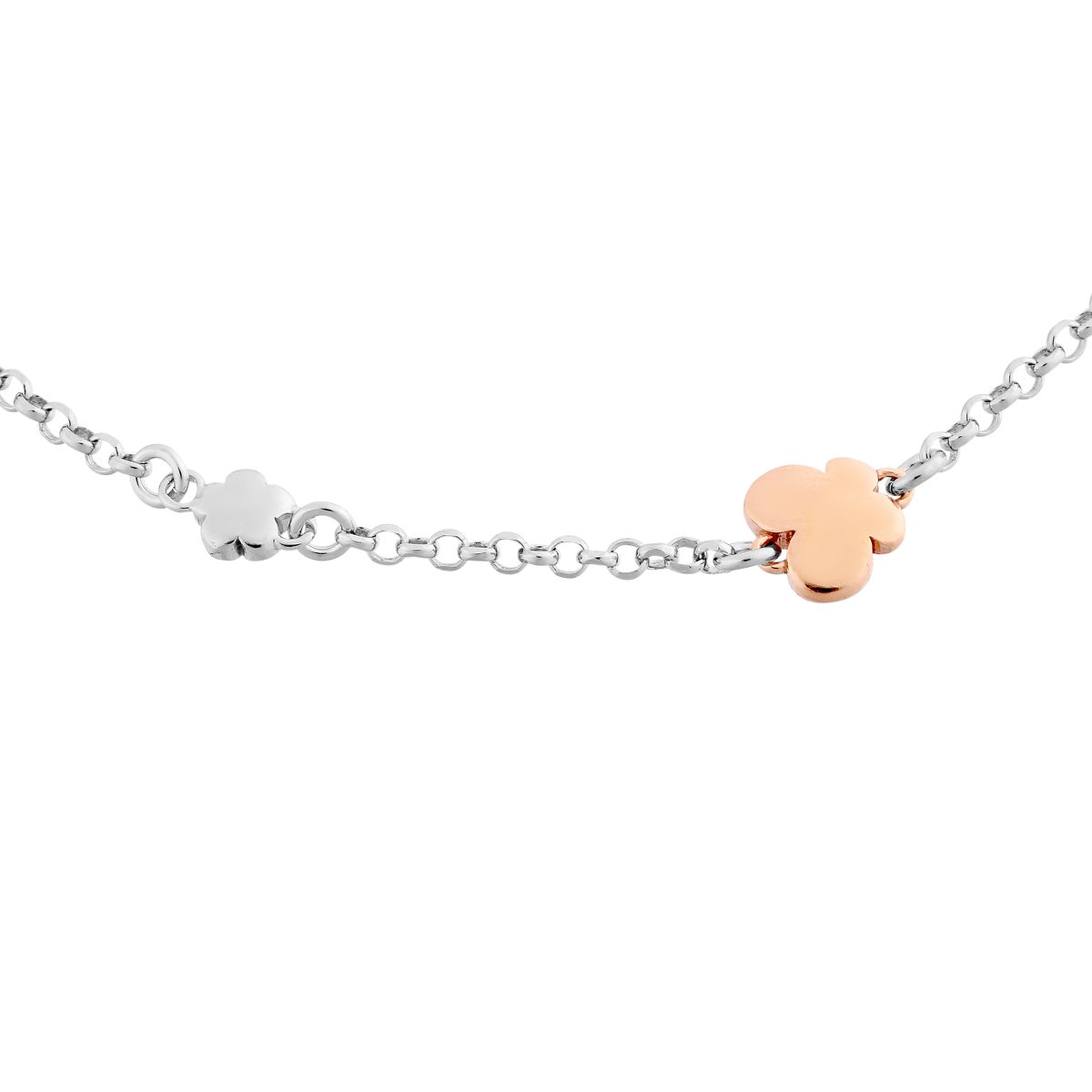 Orphelia 'Lorelei' Armband aus 925er Sterlingsilber für Damen – Silber/Rosé ZA-7386