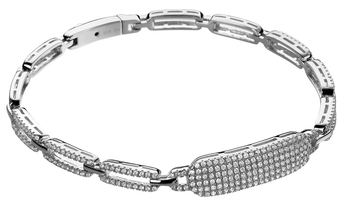 Orphelia Damen-Armband aus 925er Sterlingsilber – Silber ZA-1003