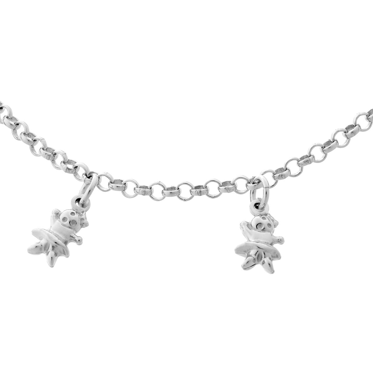 Charm-Armband aus Sterlingsilber