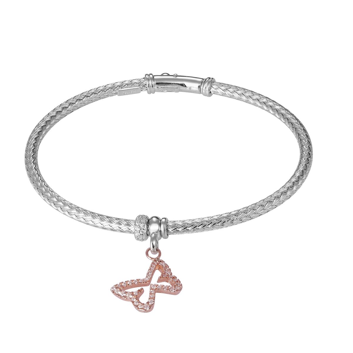 Orphelia Damen-Armband aus 925er Sterlingsilber – Silber/Rosé ZA-7397