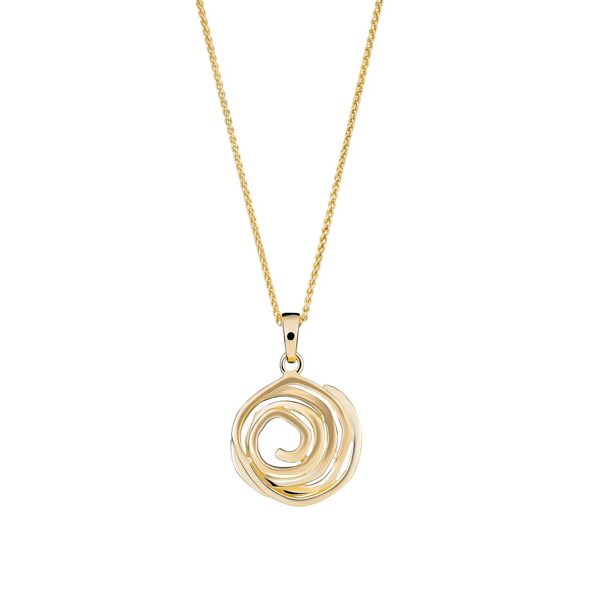 Orphelia 'Apolline' Damenkette mit Anhänger aus 925er Sterlingsilber – Gold ZH-7500/G