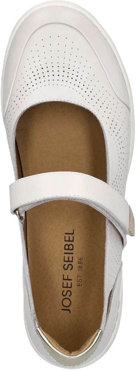 Perforiertes Leder Mary Jane Ballerina