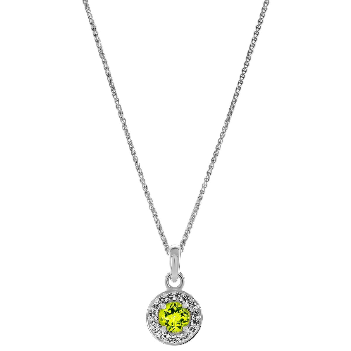 Orphelia 'Bristol' Damen-Anhänger aus 925er Sterlingsilber mit Kette – Silber ZH-7579/G