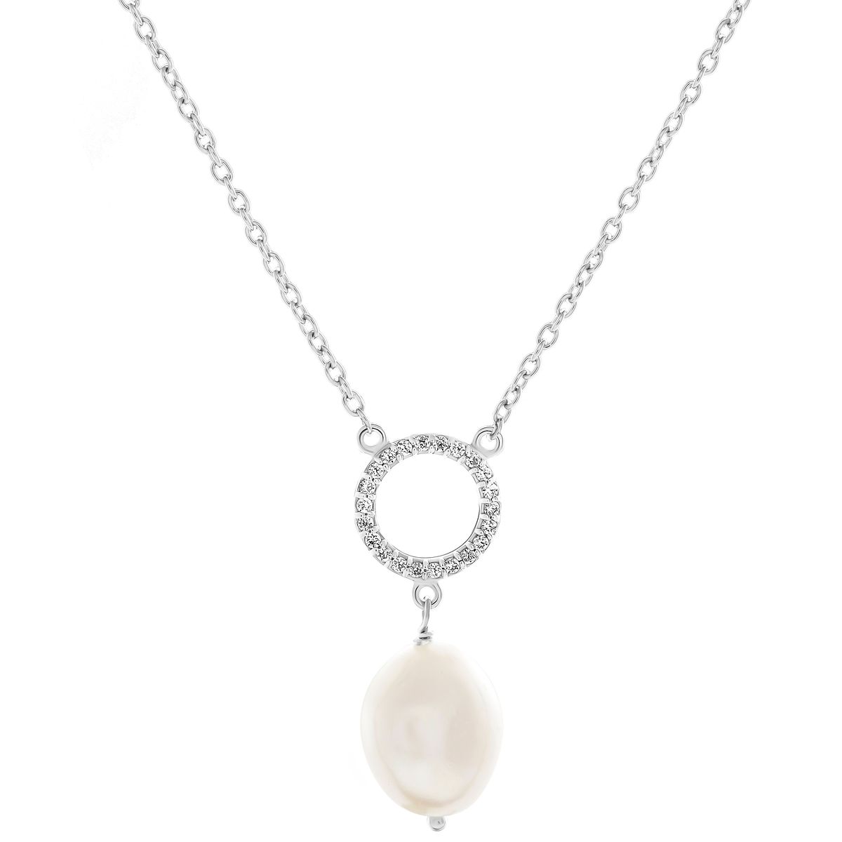 Orphelia 'Spa' Damen-Anhänger aus 925er Sterlingsilber mit Kette – Silber ZK-7575