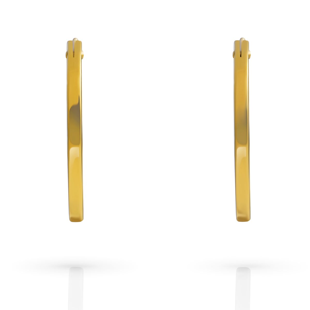 Orphelia 'Anita' Damen 925er Sterling Silber Creolen - Gold ZO-7553/G