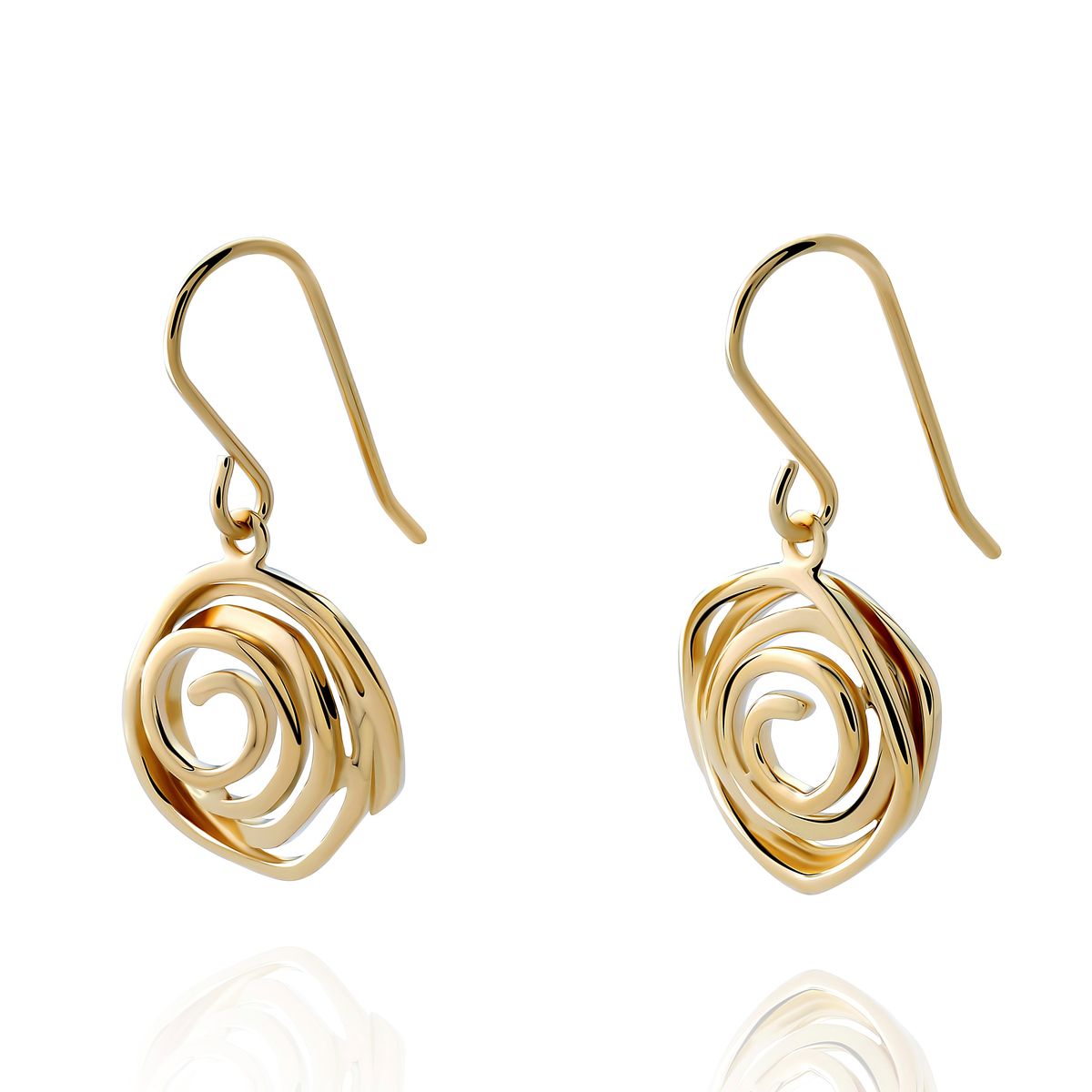 Orphelia 'Apolline' Tropfenohrringe aus 925er Sterlingsilber für Damen - Gold ZO-7500/G