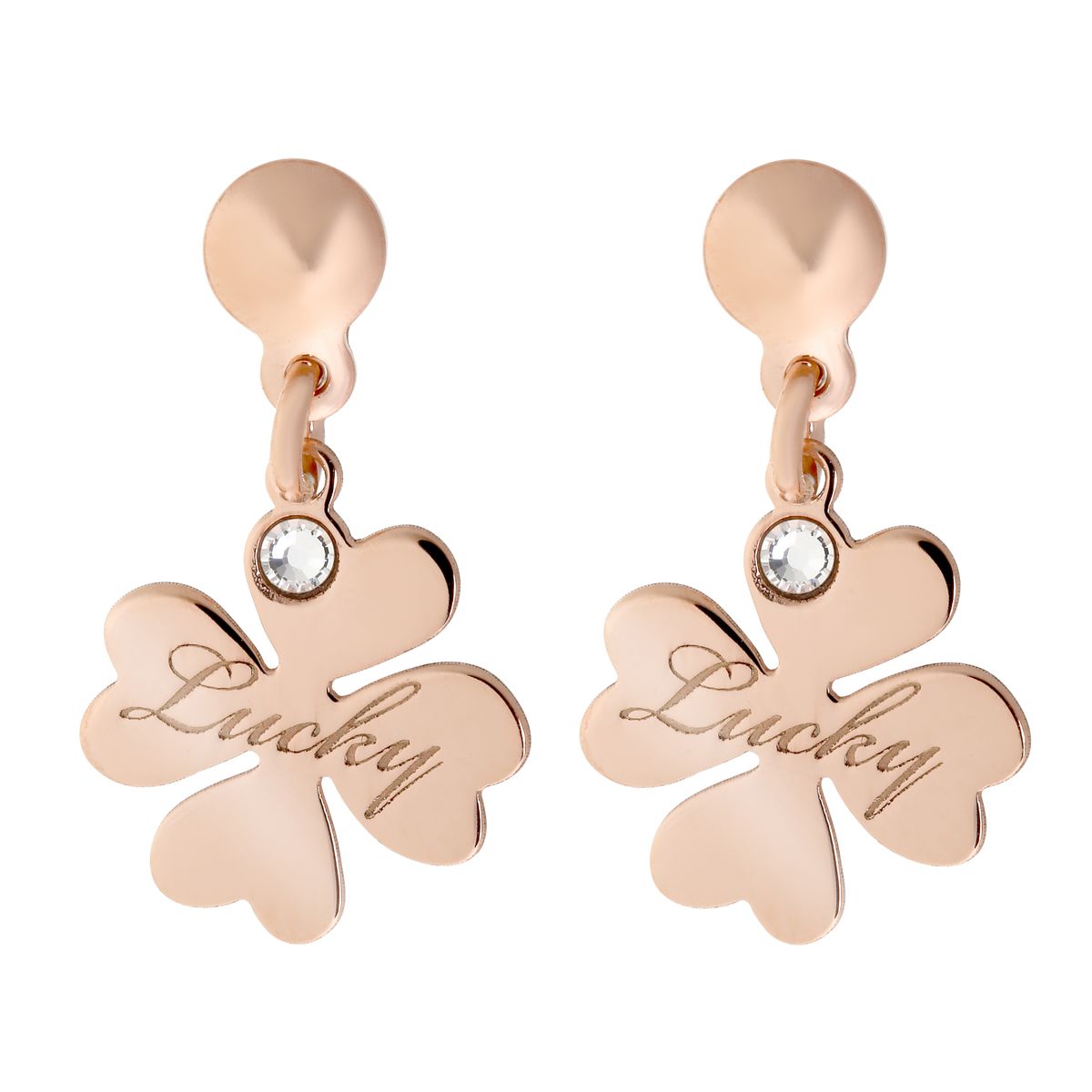 Orphelia 'Cardinale' Damen Ohrhänger aus 925 Sterling Silber - Rose ZO-7186/RG