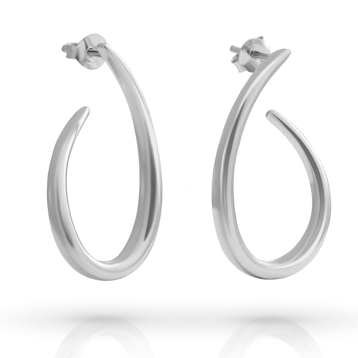 Orphelia 'Cherry' Damen Ohrhänger aus 925 Sterling Silber - Silber ZO-7551