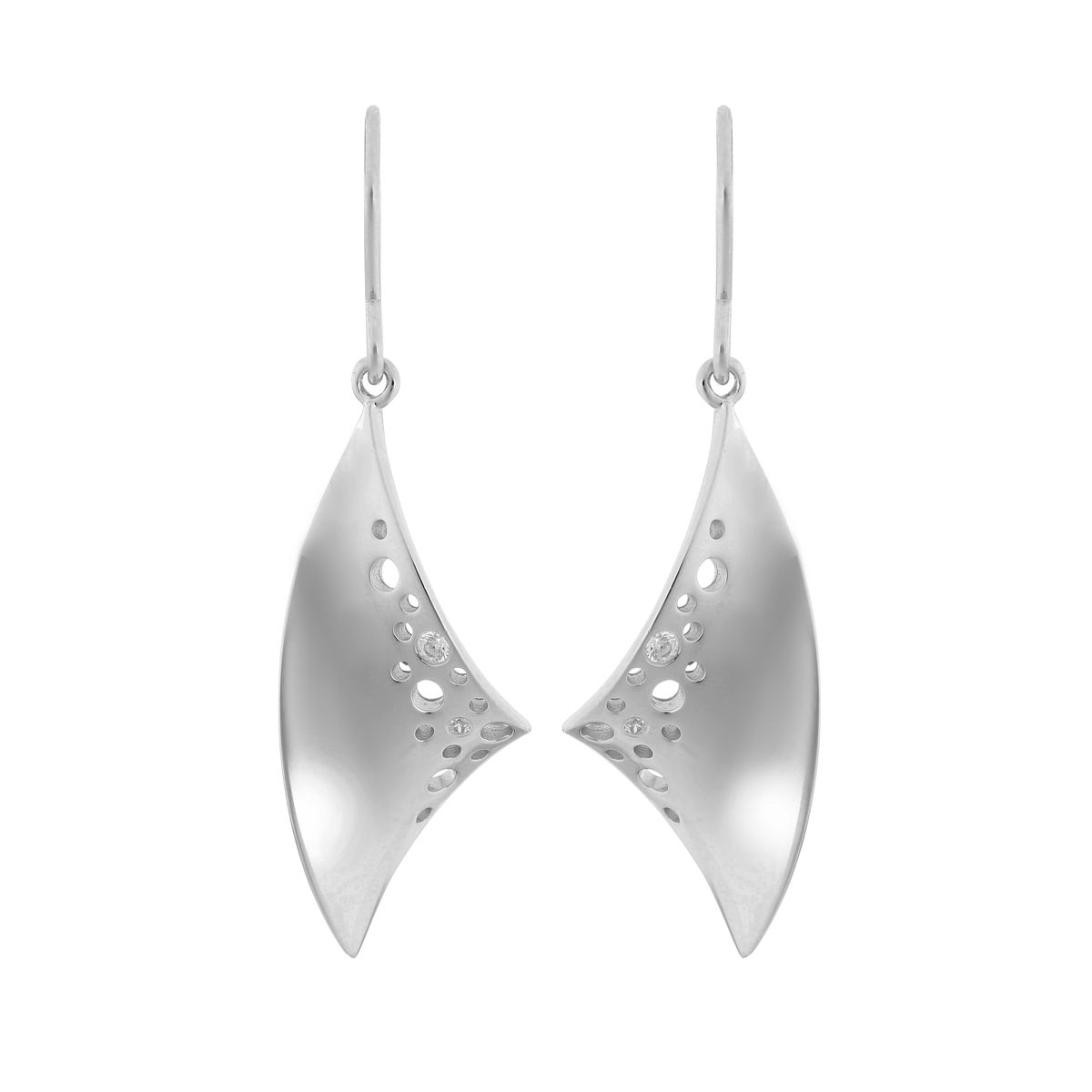 Orphelia 'Ella' Damen Ohrringe aus 925er Sterling Silber - Silber zo-7369