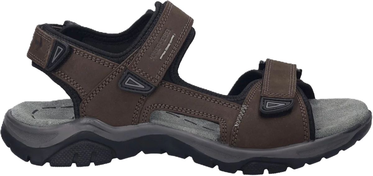 Verstellbare Trekking-Sandalen aus Nubukleder